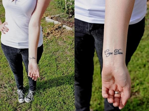 62 Tatuagens criativas de Carpe Diem: Galeria de imagens