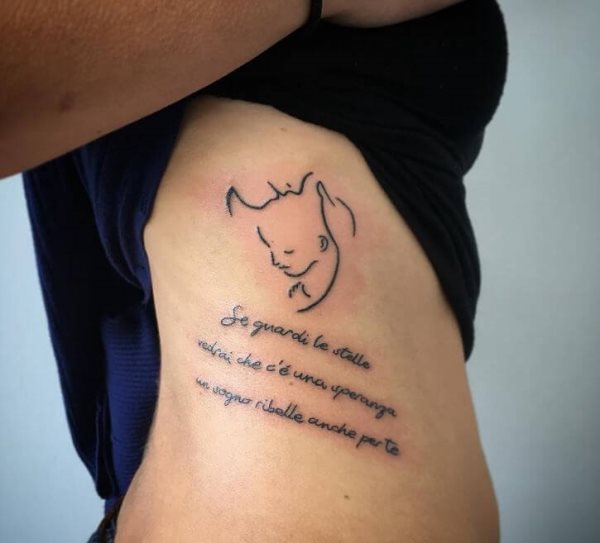 tatuagem mai filho filha 67