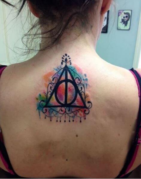 tatuagem triangulo 13