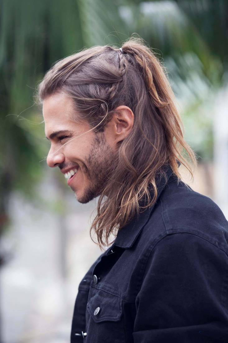 penteado cabelo longo grande homem 34