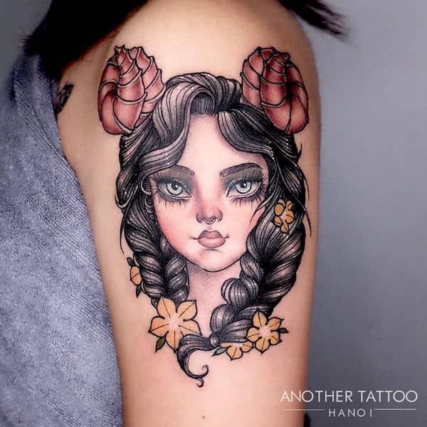 tatuagem signo aries 39