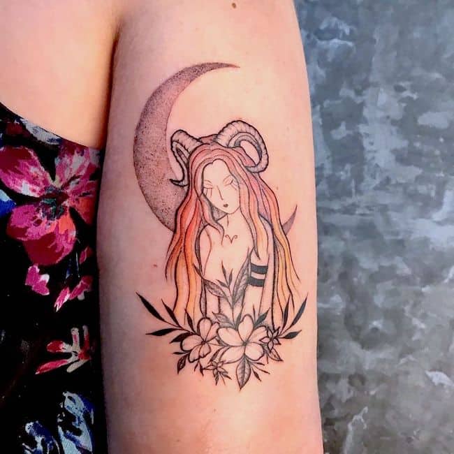 tatuagem signo aries 59