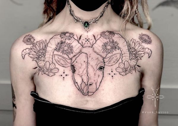 tatuagem signo aries 64