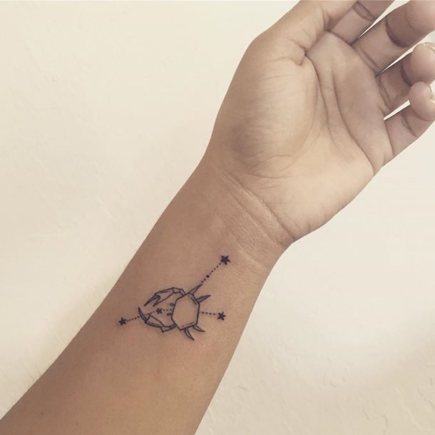tatuagem signo zodiaco cancer 33
