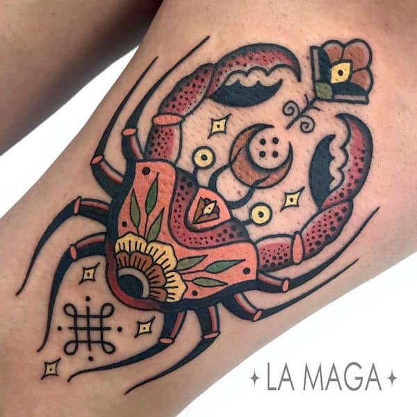 tatuagem signo zodiaco cancer 34
