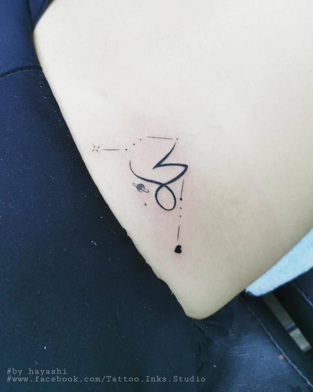 tatuagem signo capricornio 44