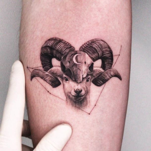 tatuagem signo capricornio 51