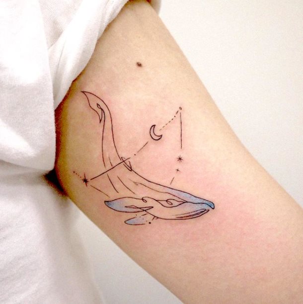 tatuagem signo capricornio 76