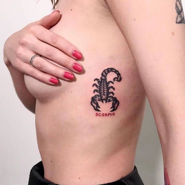 tatuagem signo escorpiao 27