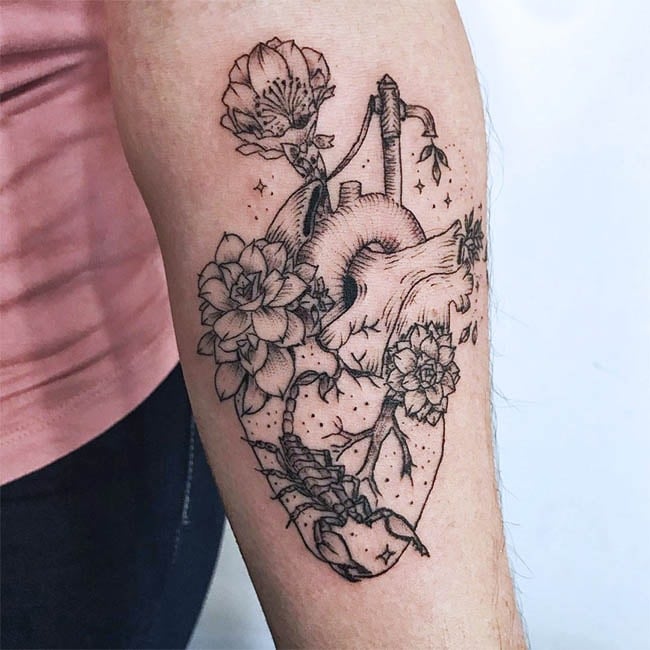 tatuagem signo escorpiao 29