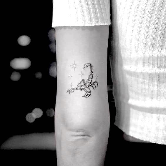 tatuagem signo escorpiao 40