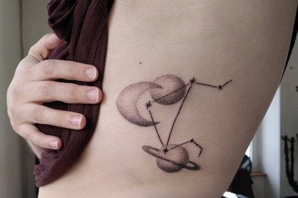 tatuagem signo zodiaco libra 44