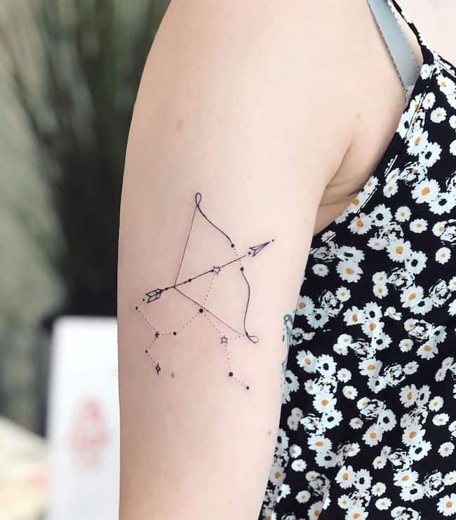 tatuagem signo sagitario 17