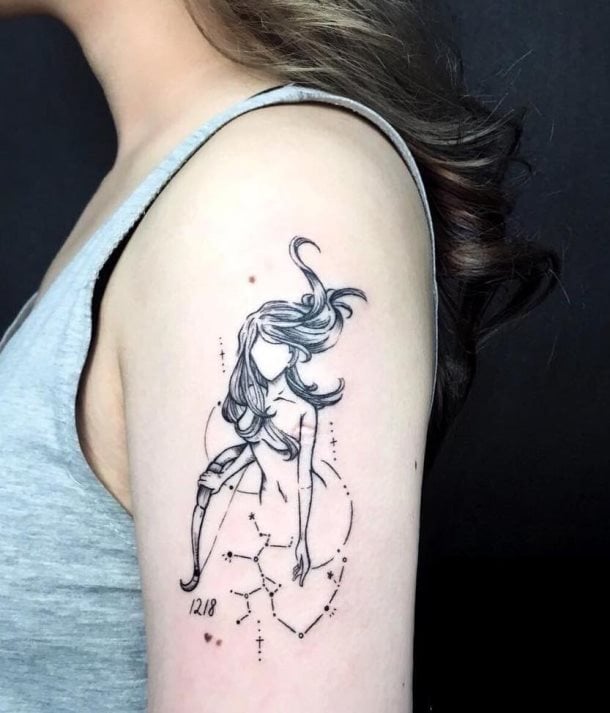 tatuagem signo sagitario 22