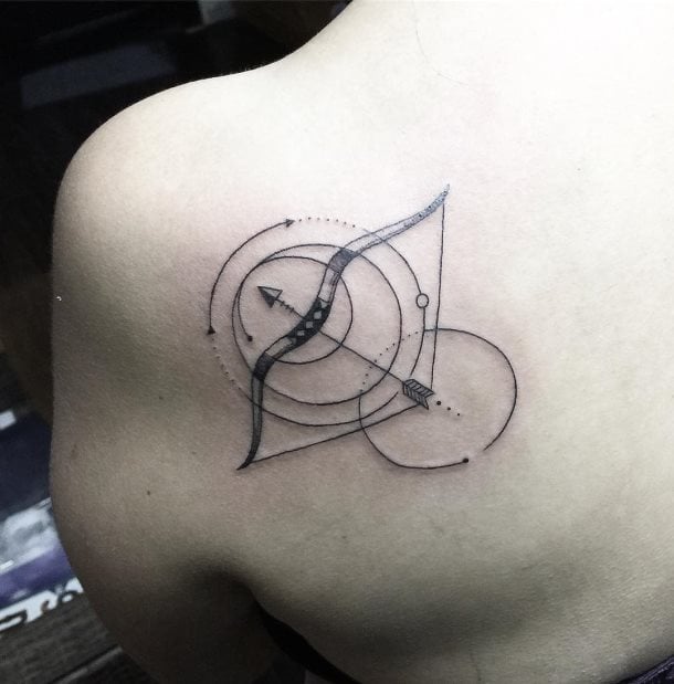 tatuagem signo sagitario 40