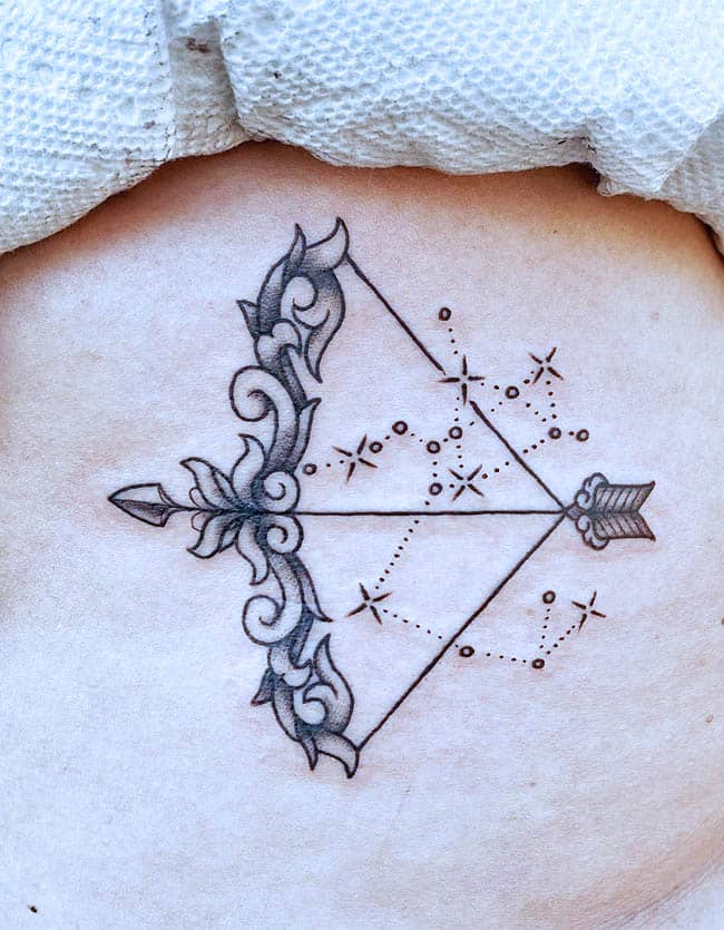 tatuagem signo sagitario 43