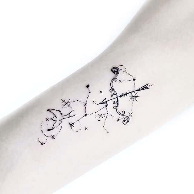 tatuagem signo sagitario 62