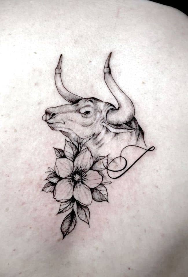 tatuagem signo touro 05