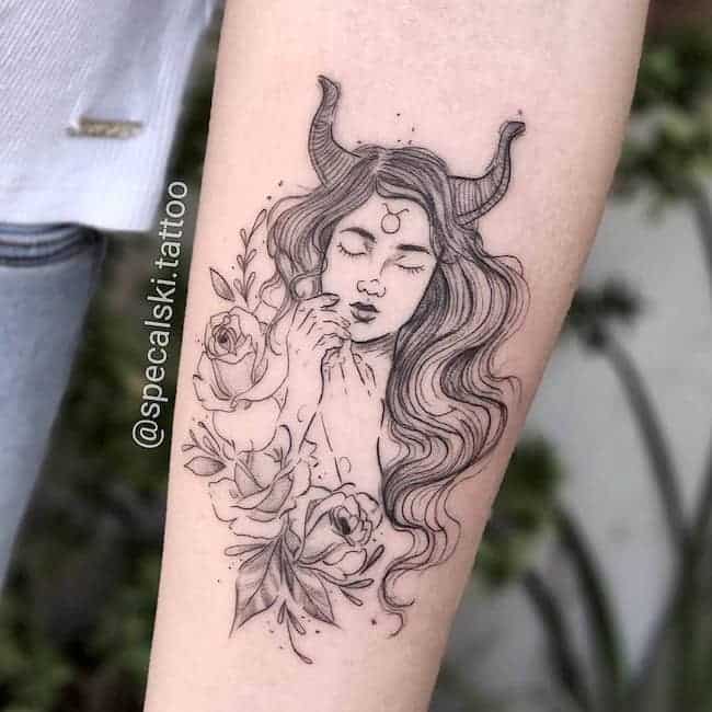 tatuagem signo touro 21