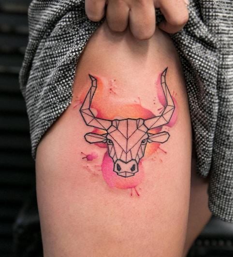 tatuagem signo touro 71