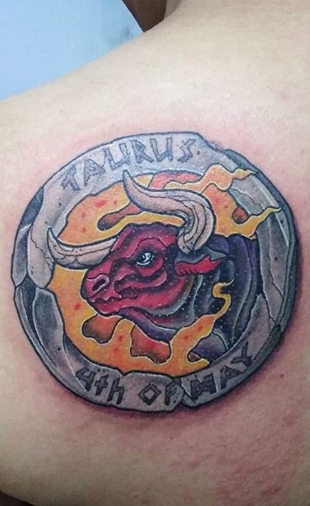 tatuagem signo touro 74