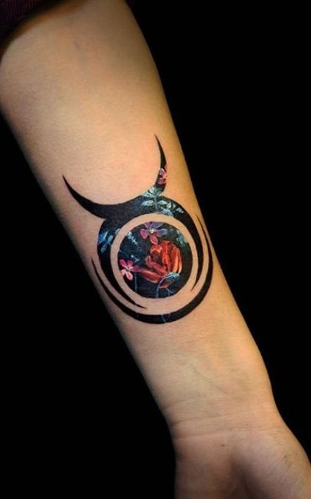 tatuagem signo touro 97