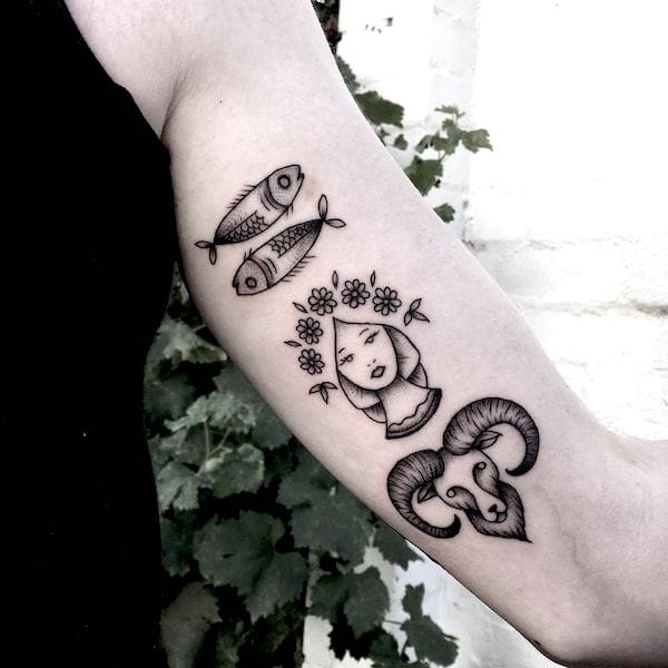 tatuagem signo virgem 11