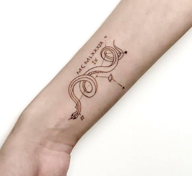 tatuagem signo virgem 16